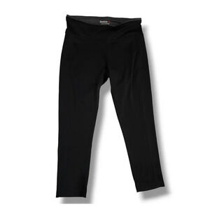 Reebok women's black Speedwick capri leggings  - small